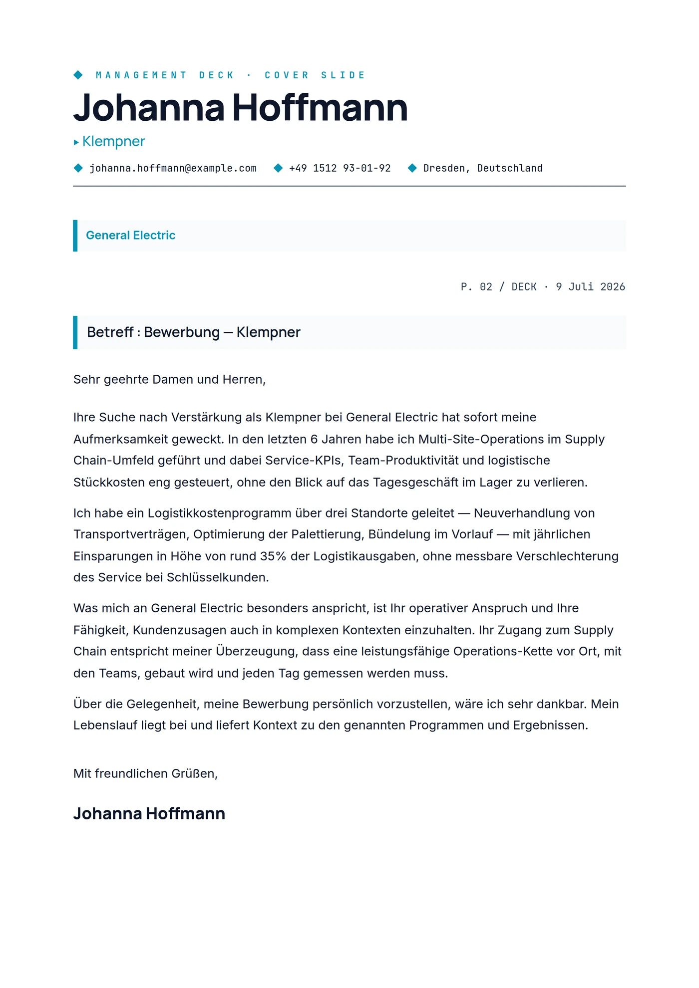 Management — Mittleres Level