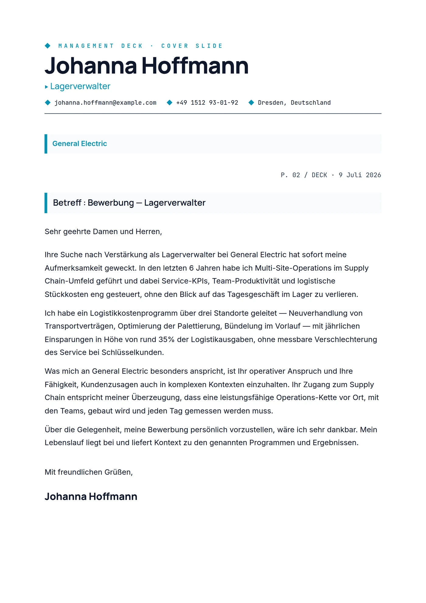 Management — Senior