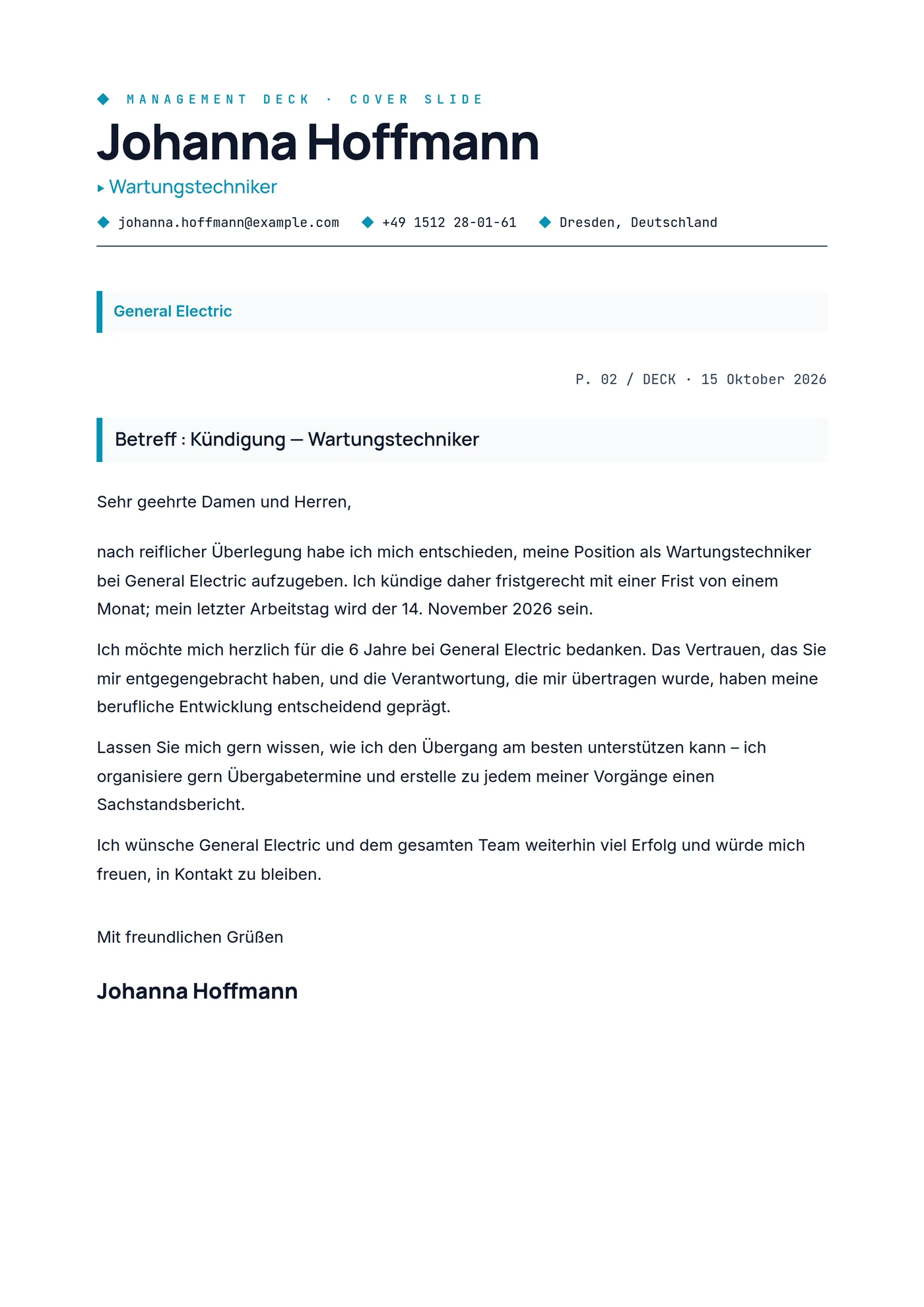Management — Senior