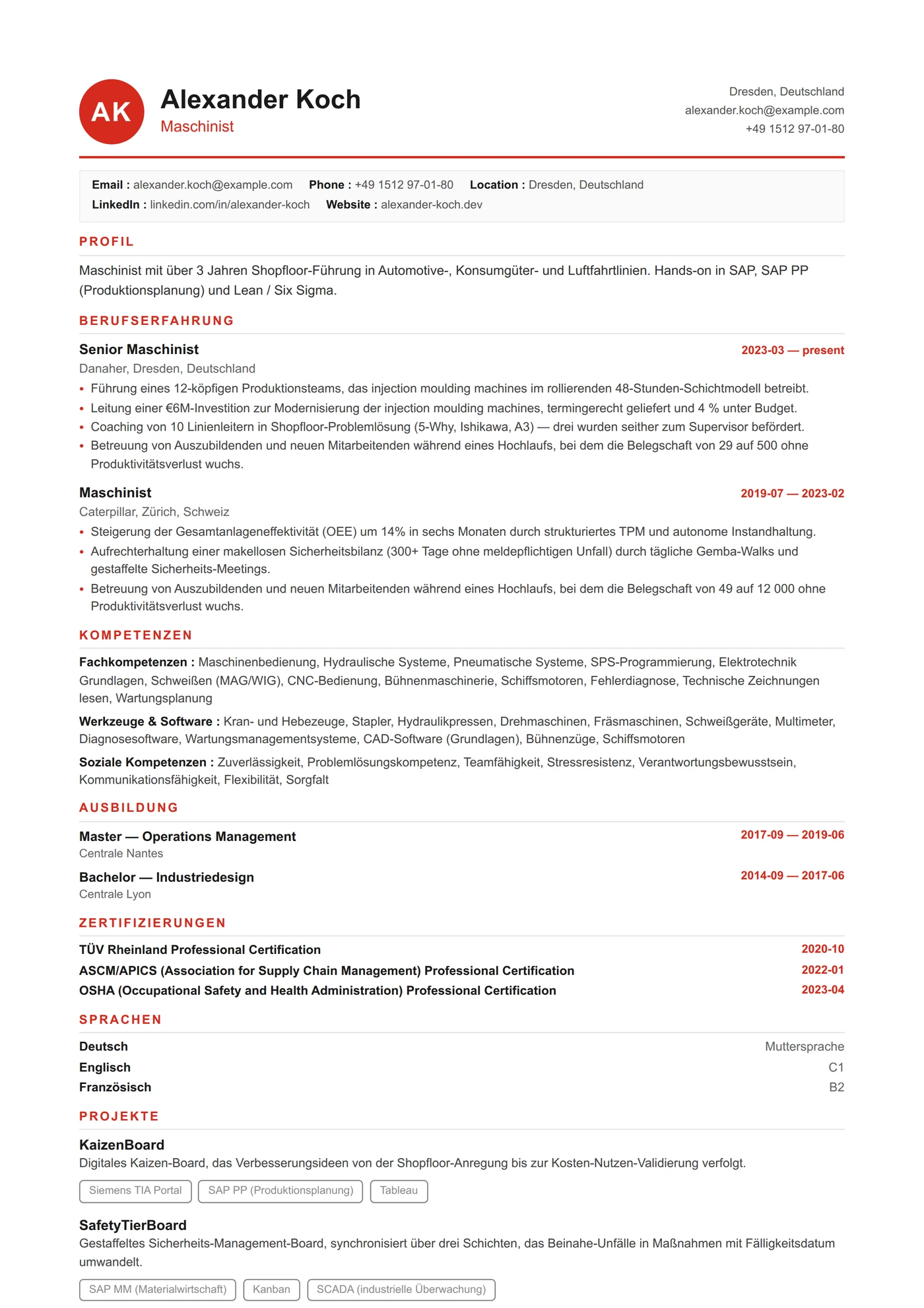 Schweiz Kompakt — Senior