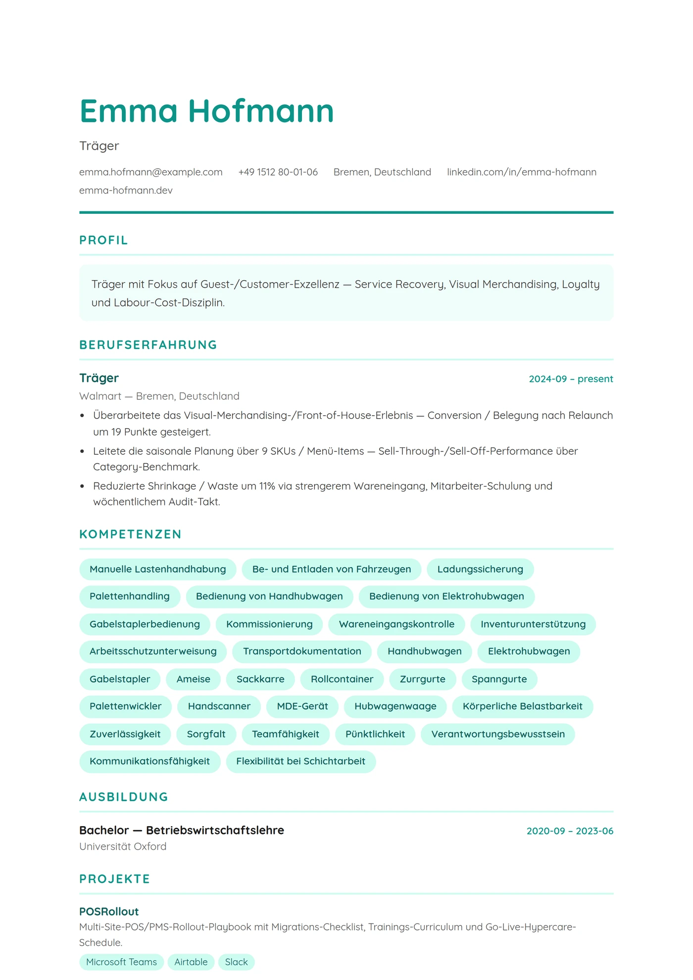 ATS Retail — Junior