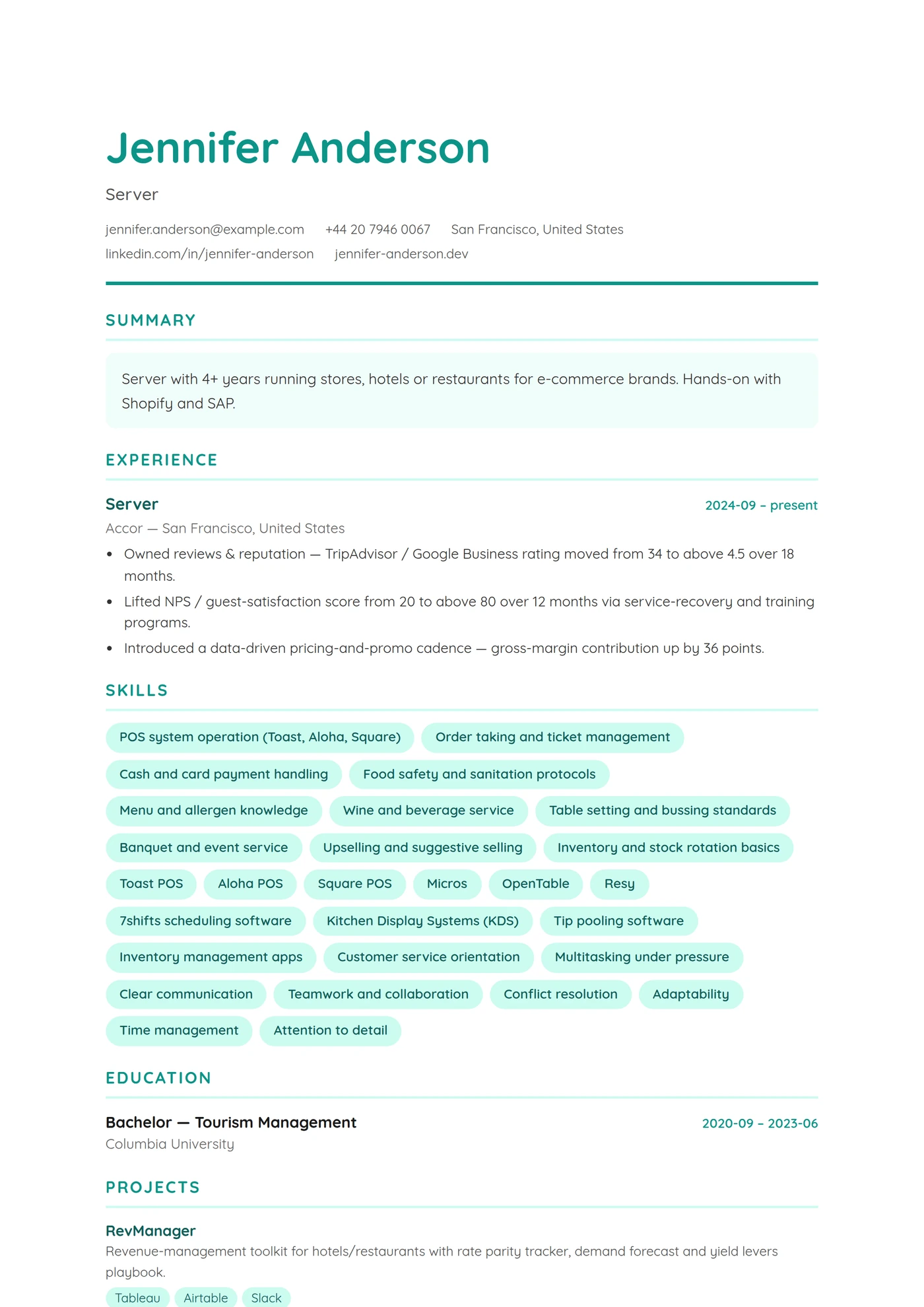 ATS Retail — Junior