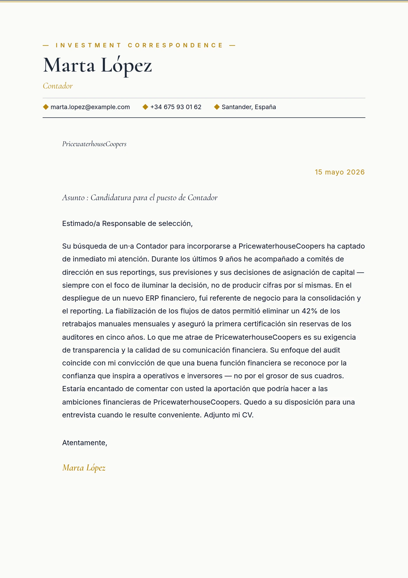 Private equity — Intermedio