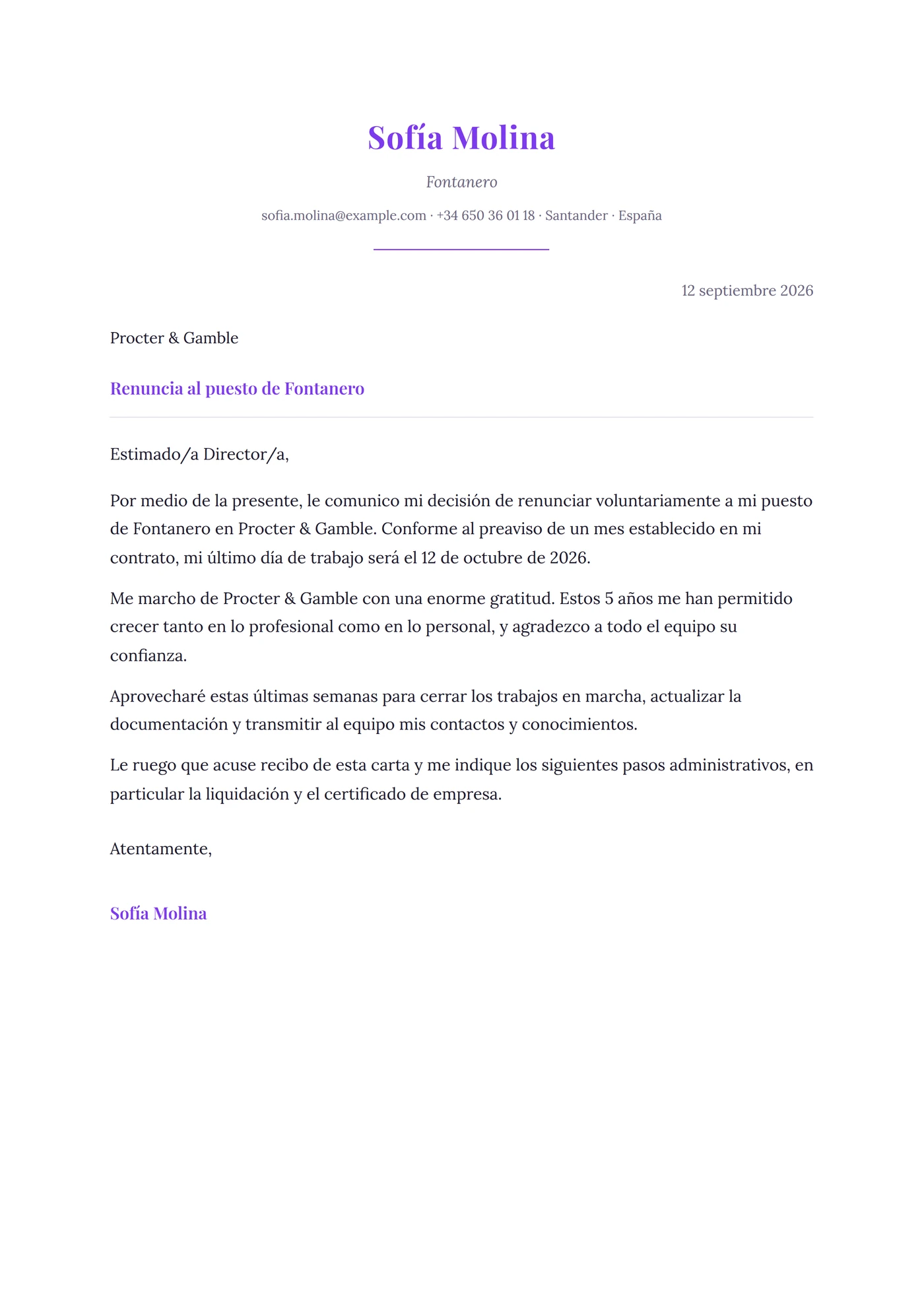 Elegante — Senior