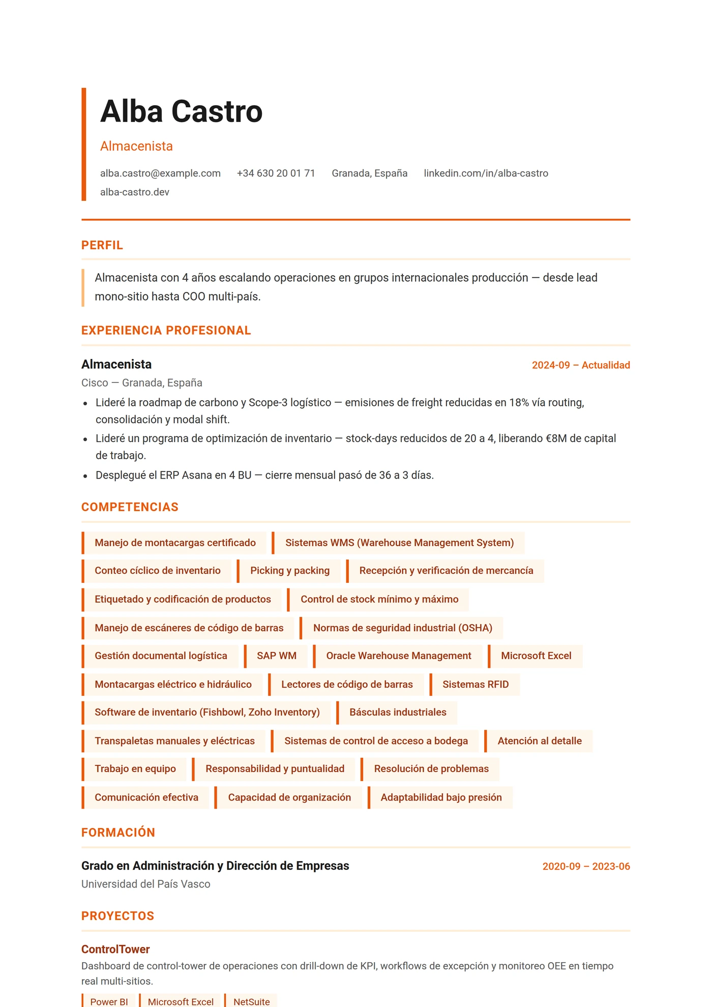 ATS Logística — Junior