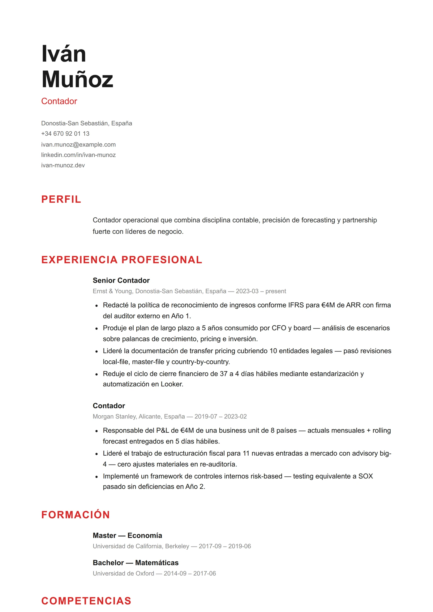ATS Suizo — Intermedio