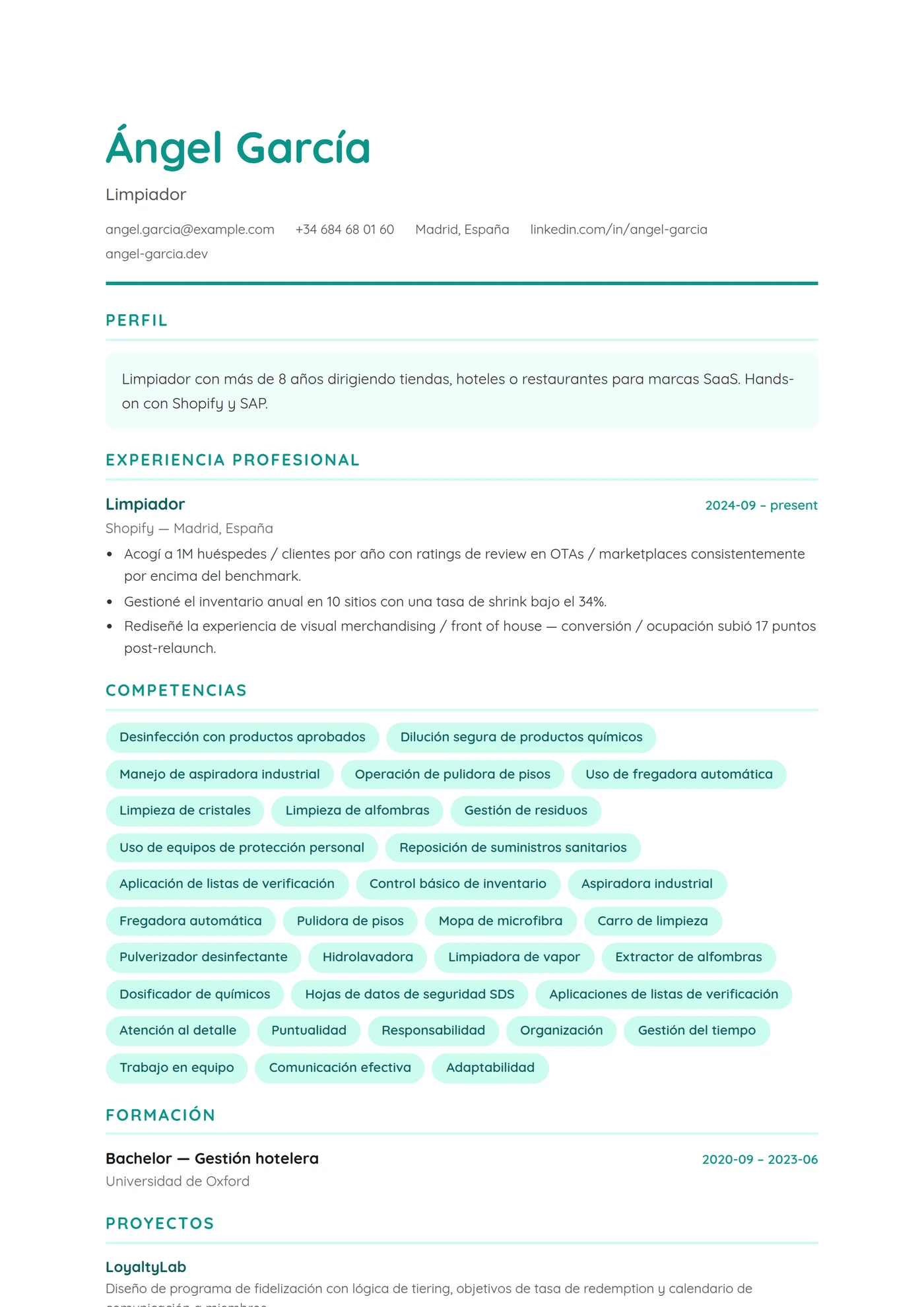 ATS Retail — Junior