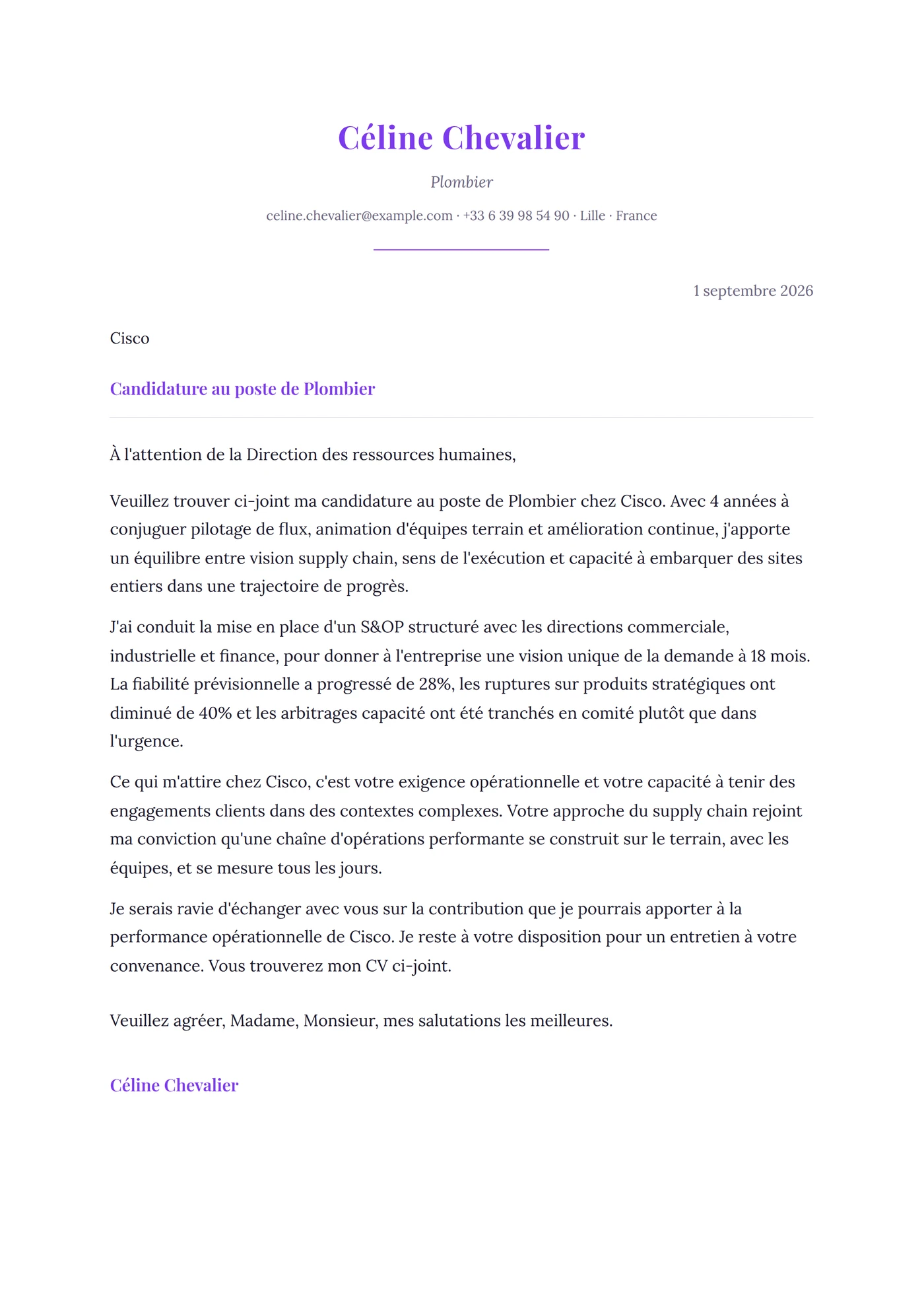 Élégante — Intermédiaire