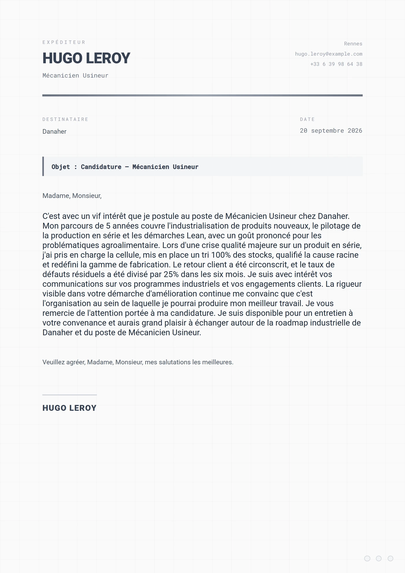 Acier Industriel — Intermédiaire