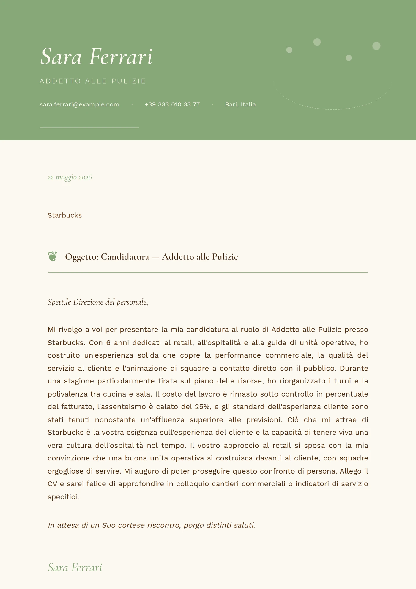 Giardino di Salvia — Intermedio
