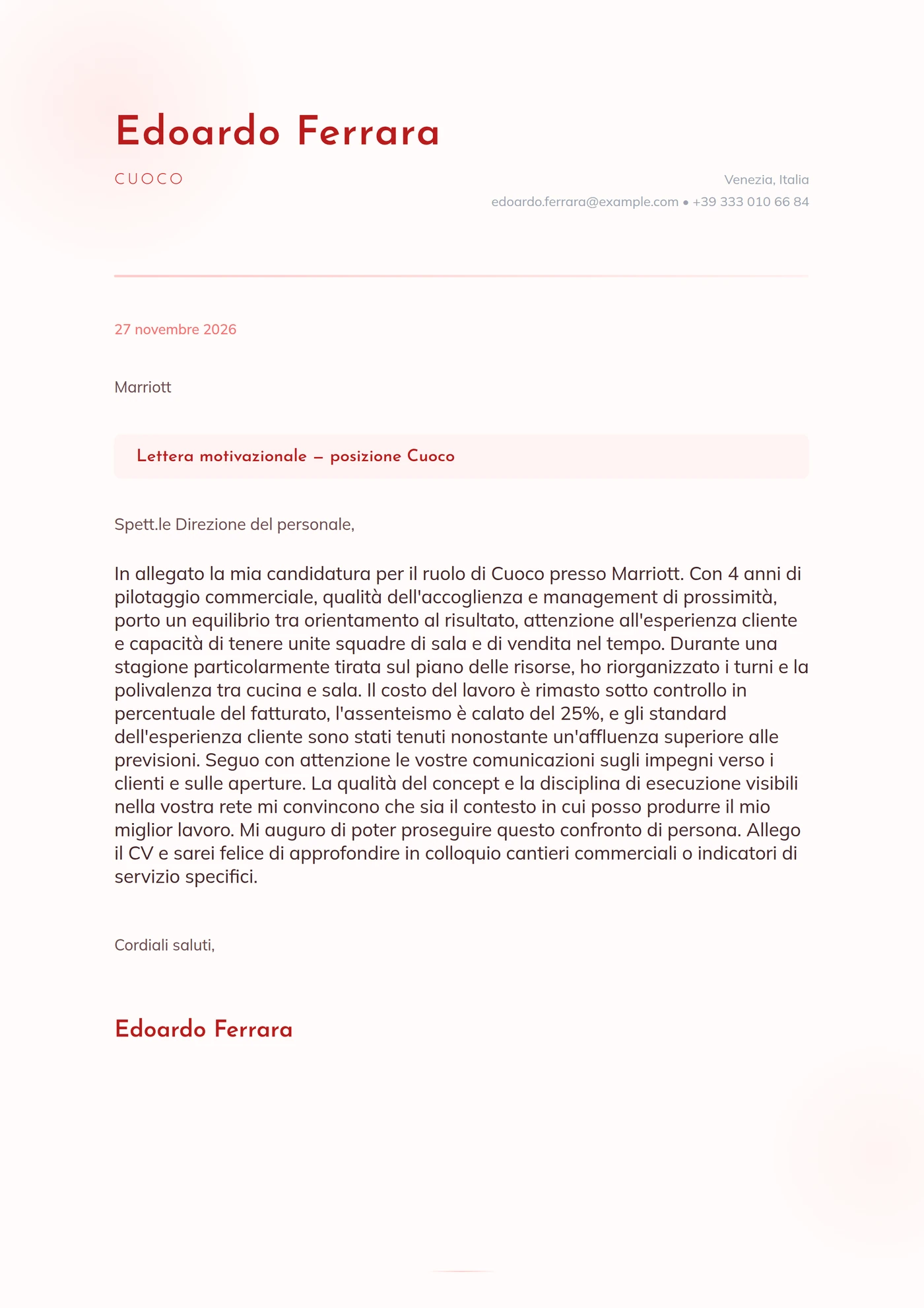 Fiore di pesco — Junior