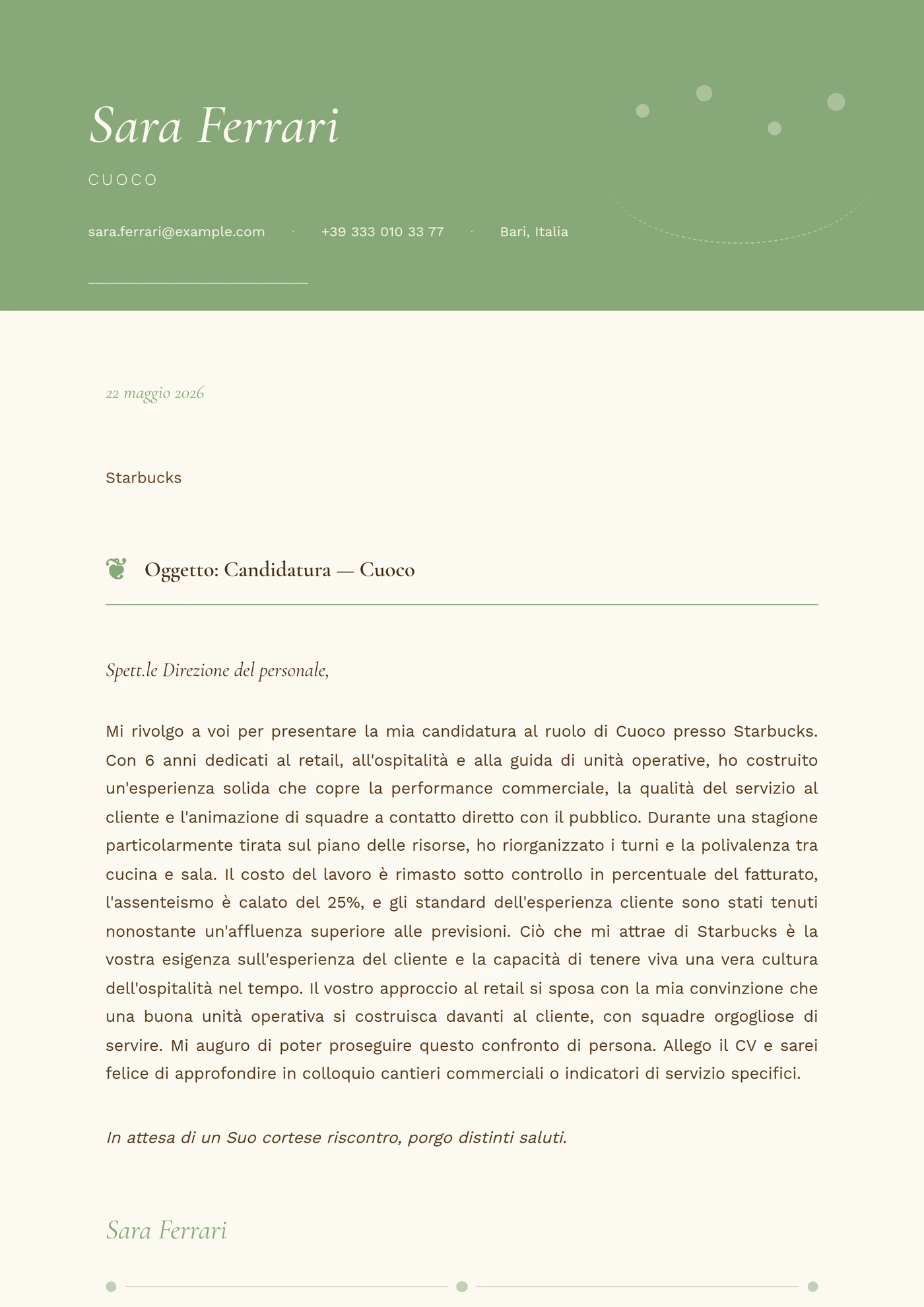 Giardino di Salvia — Intermedio