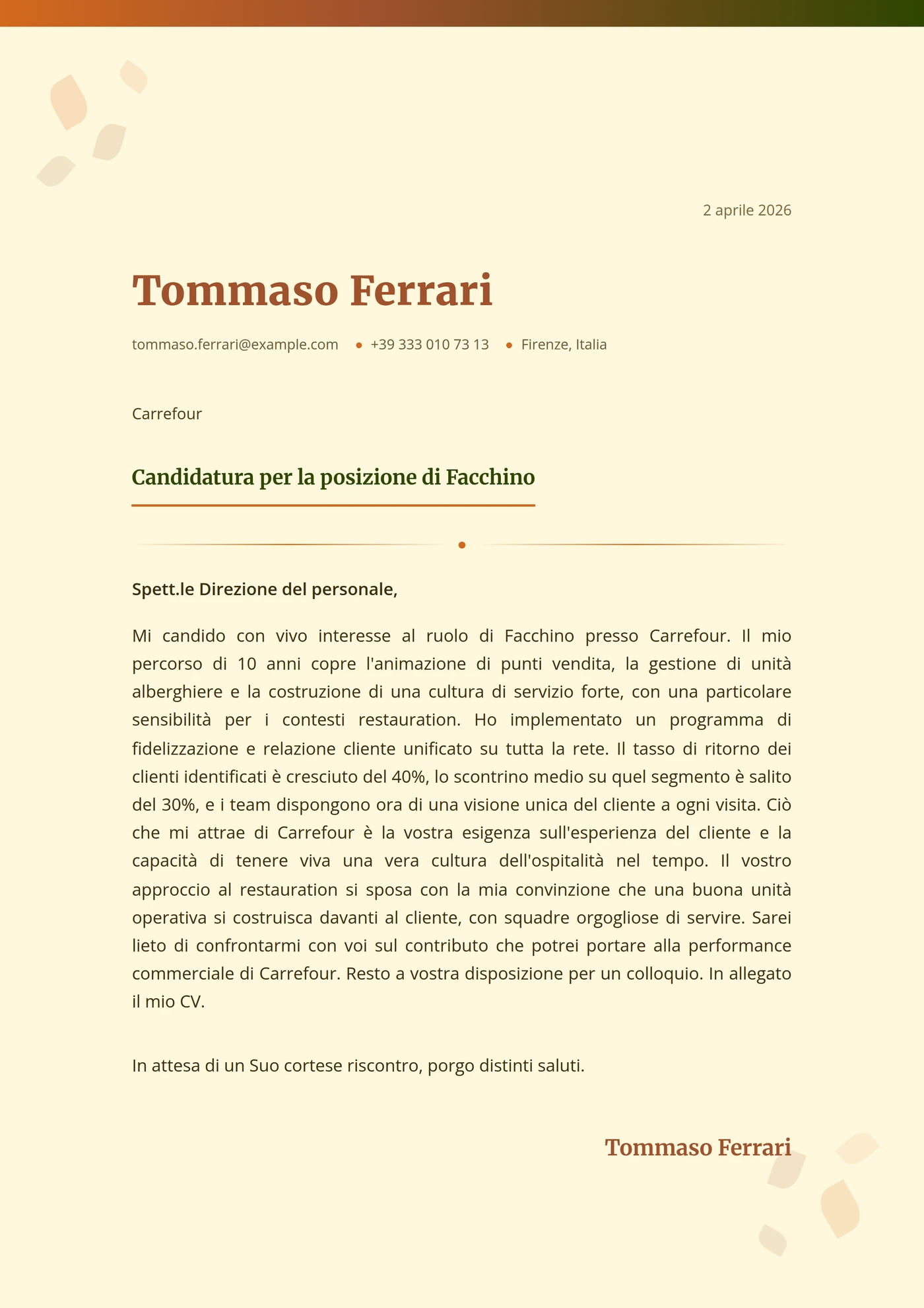 Raccolto d'autunno — Intermedio