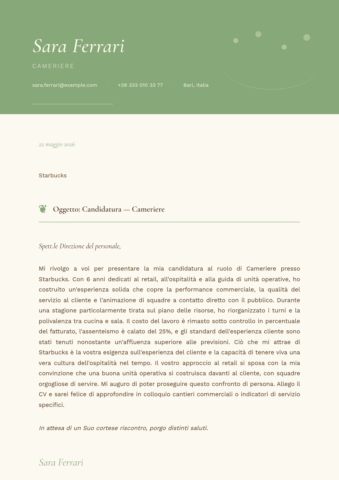 Giardino di Salvia — Intermedio