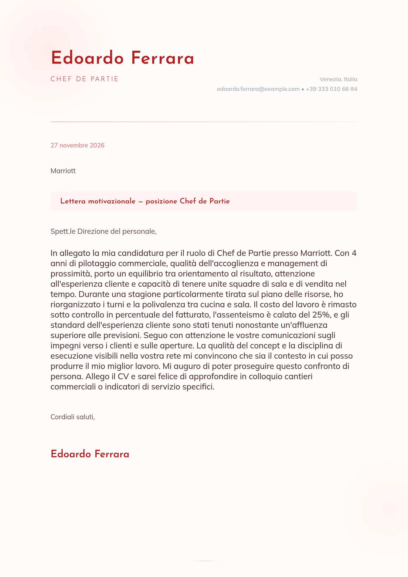 Fiore di pesco — Intermedio