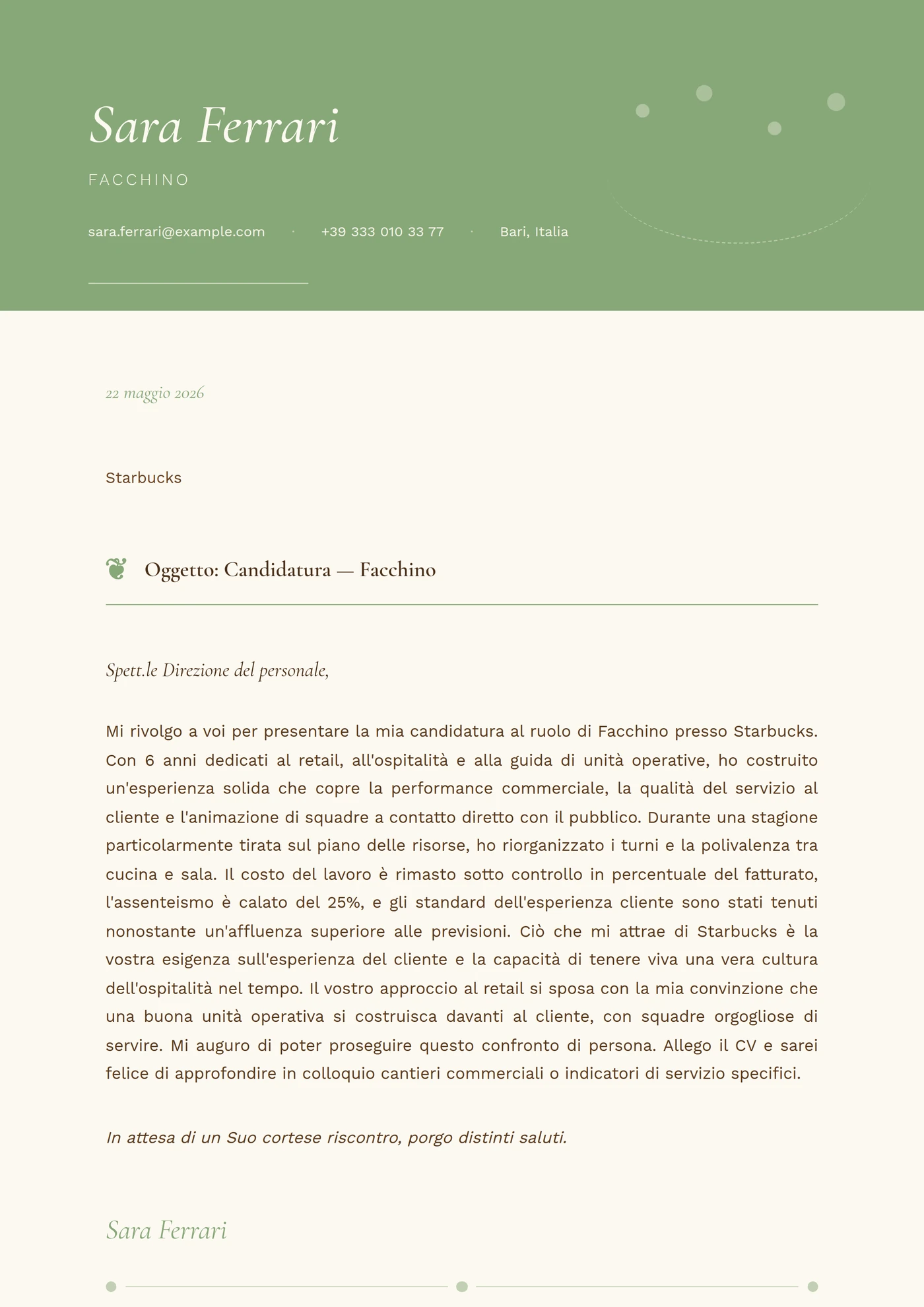 Giardino di Salvia — Intermedio