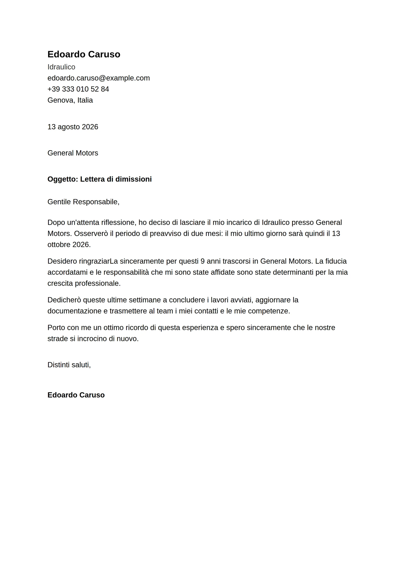 ATS pulita — Junior