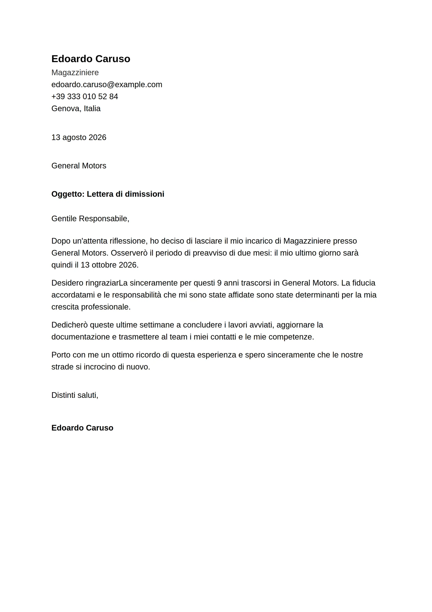 ATS pulita — Junior