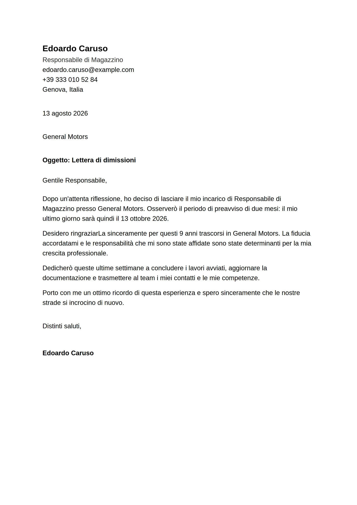 ATS pulita — Junior