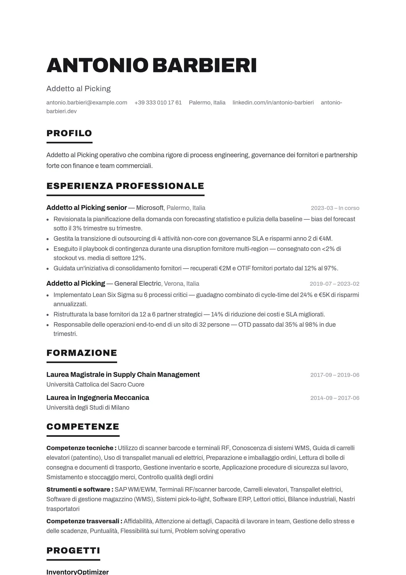 ATS Titoli Marcati — Senior