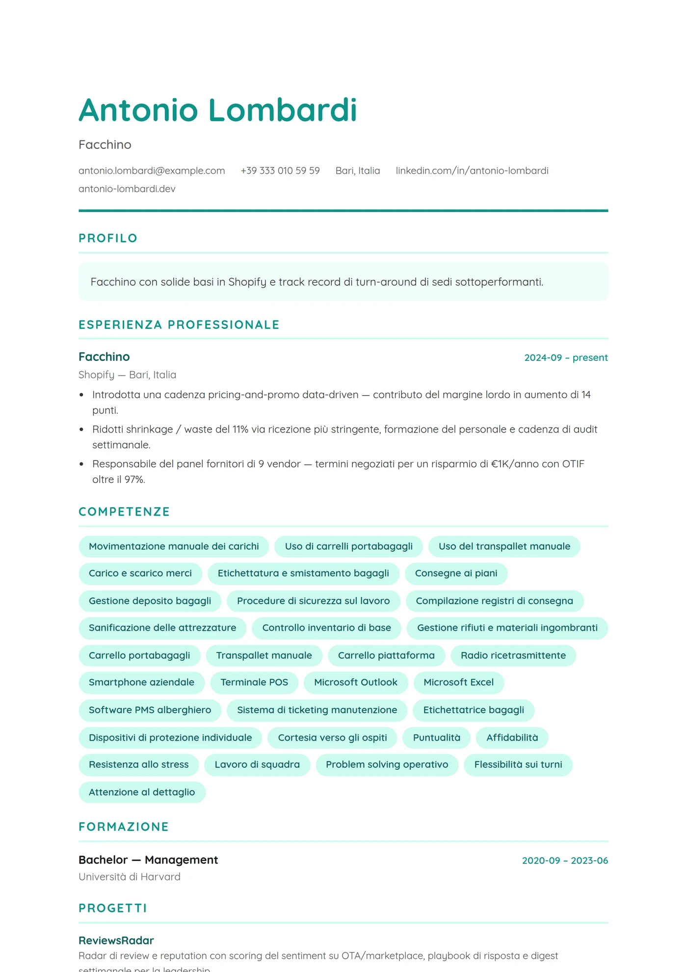 ATS Retail — Junior
