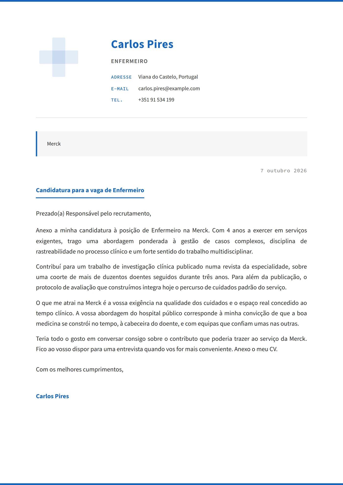 Precisão médica — Júnior