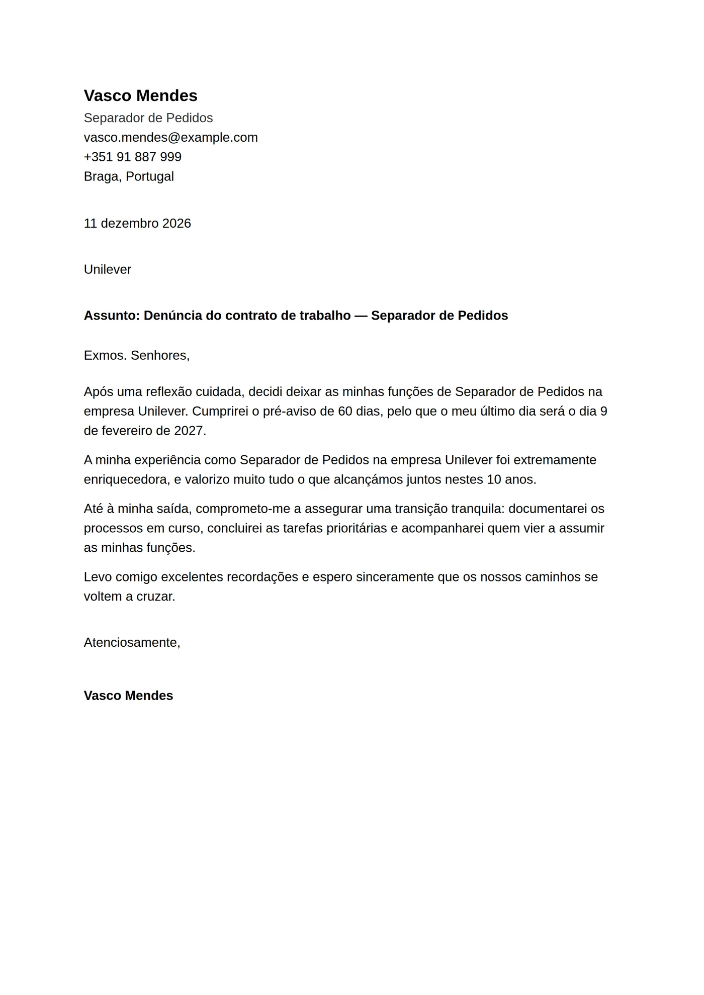 ATS depurada — Júnior