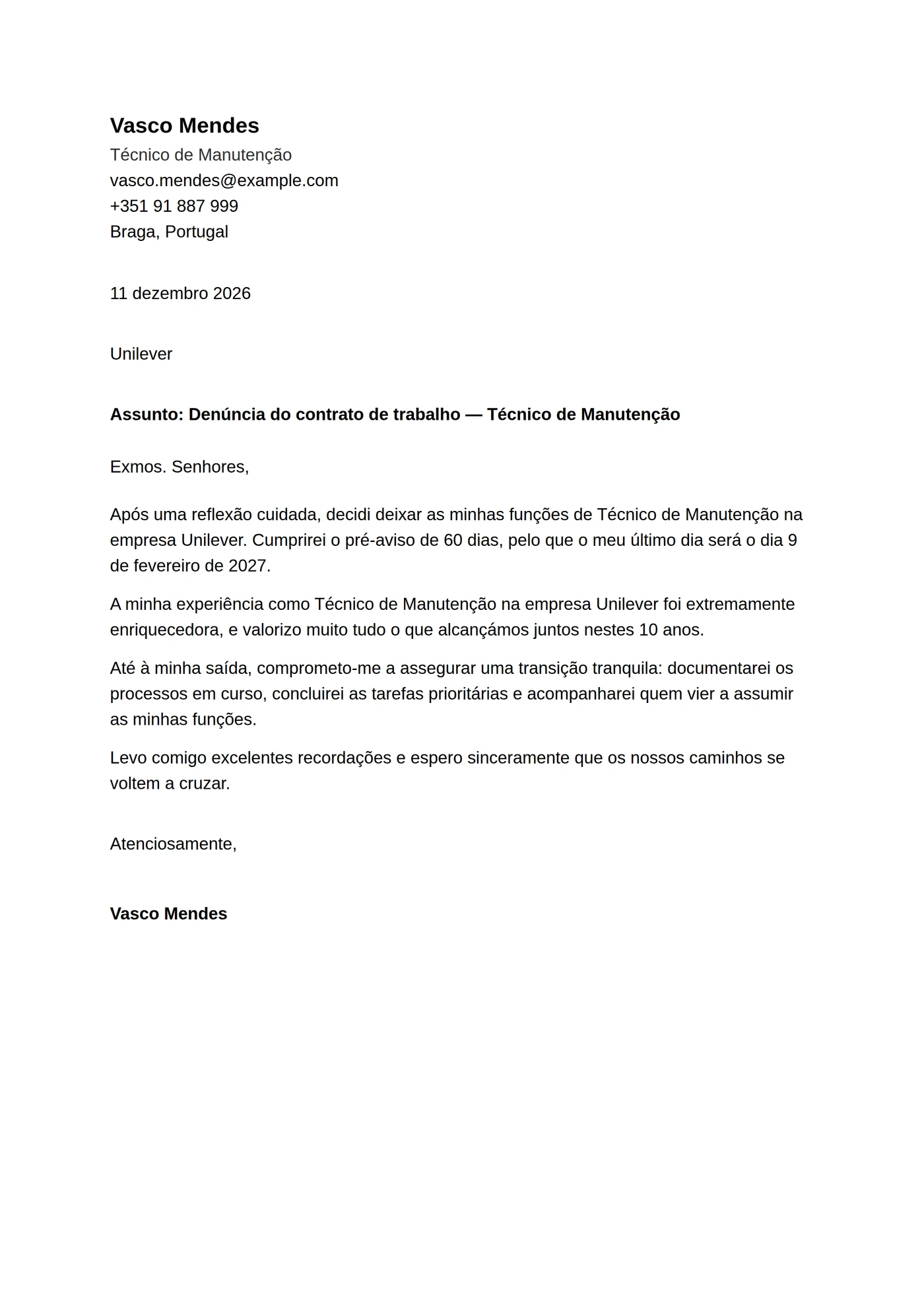 ATS depurada — Júnior