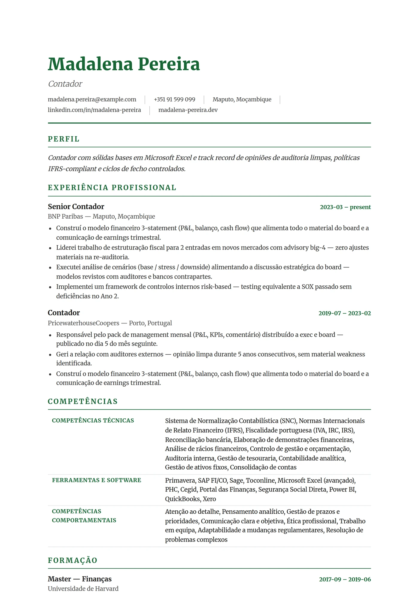 ATS Finance Pro — Intermédio