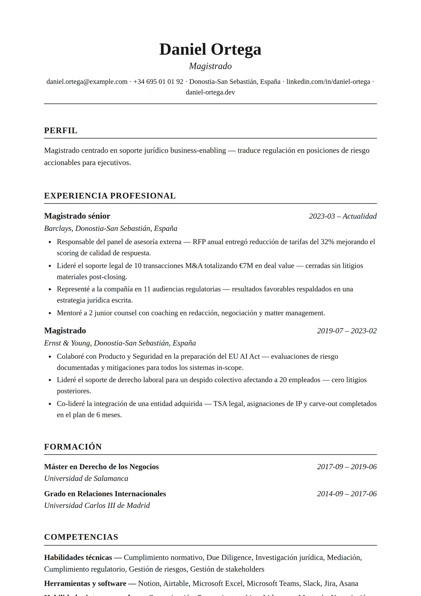 Clásico Times — Plantillas de CV