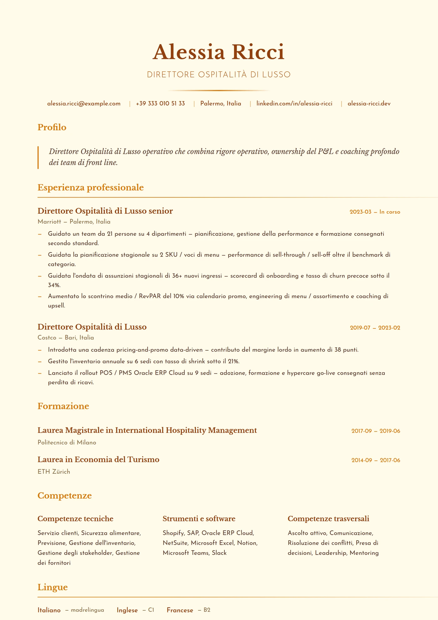 Vaniglia Bourbon — Modelli di CV